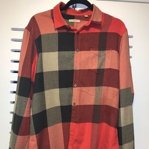 Burberry plaid shirt great condition